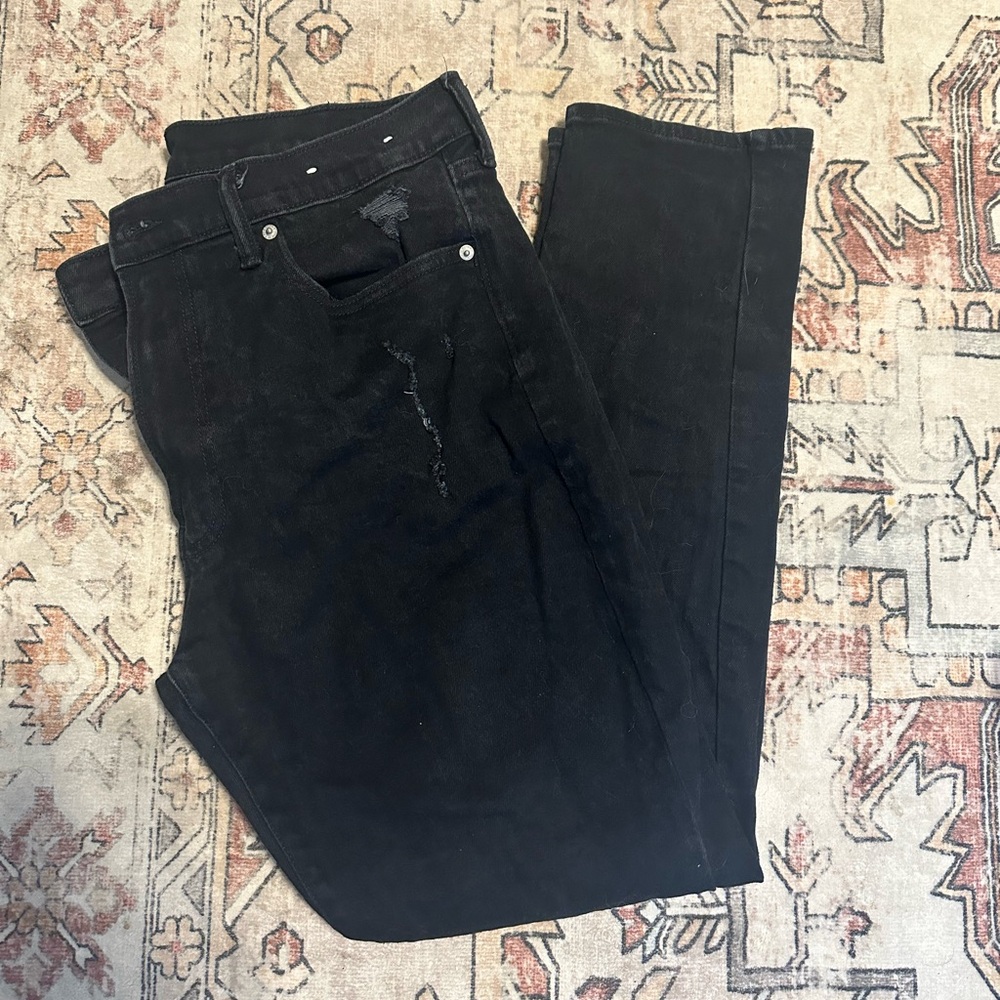 Abercrombie & Fitch Black Jeans 36x32 - Picture 3 of 3